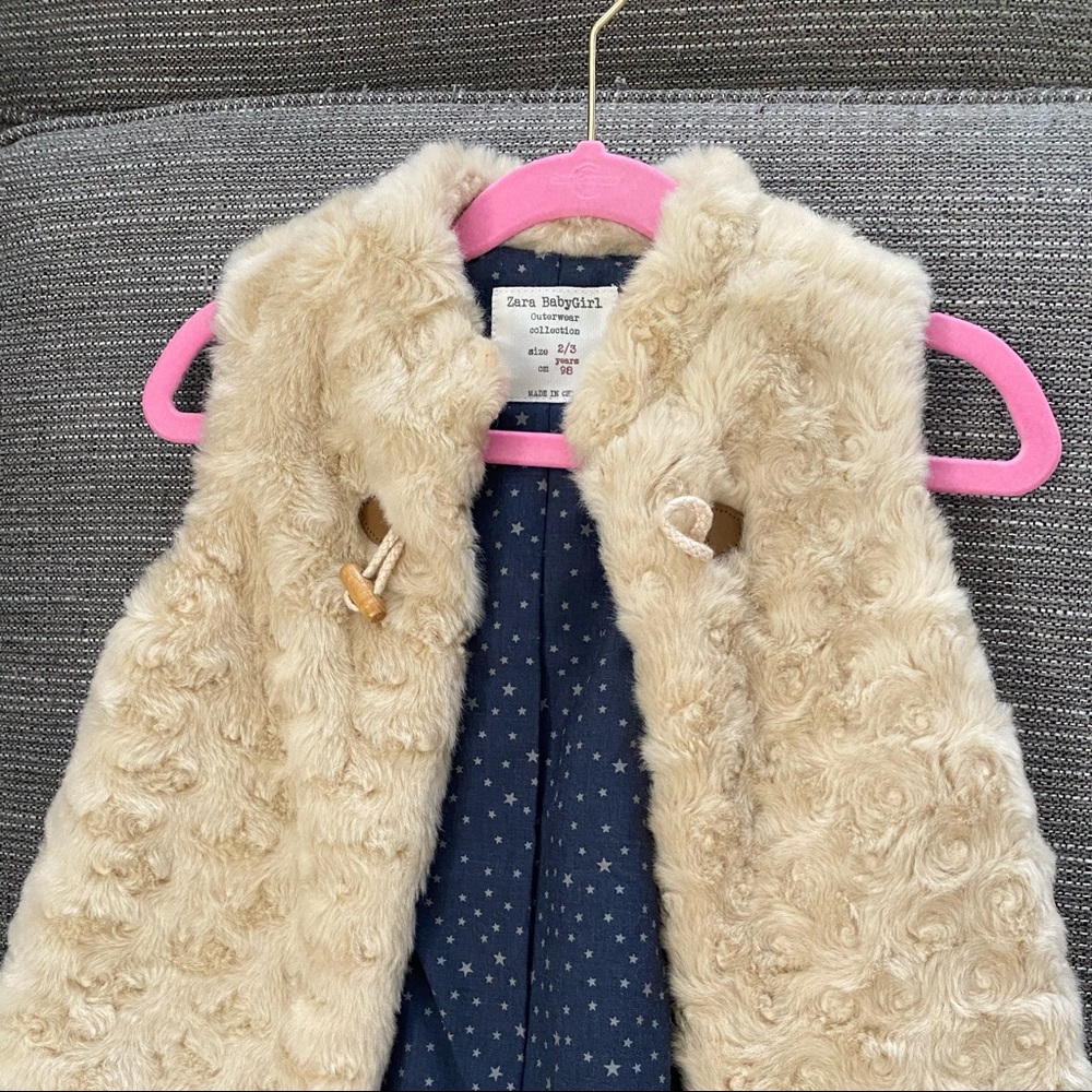 Zara Baby Fur Vest